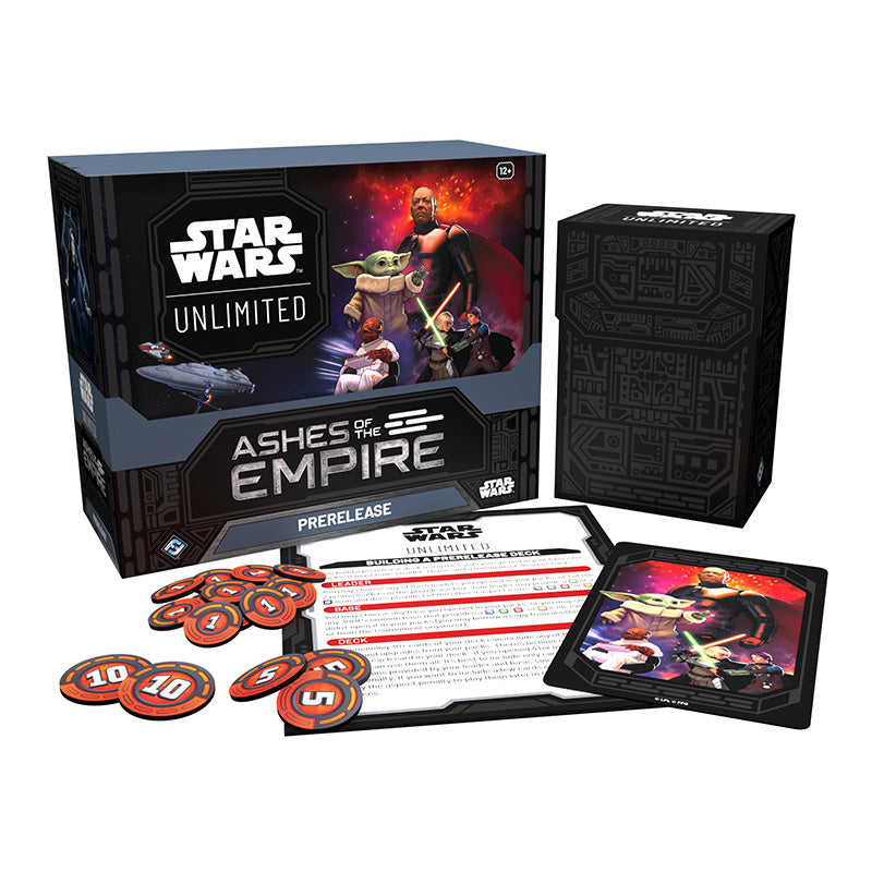 Star Wars Unlimited Ashes of the Empire Prerelease Box - Trading Card Games - 4
