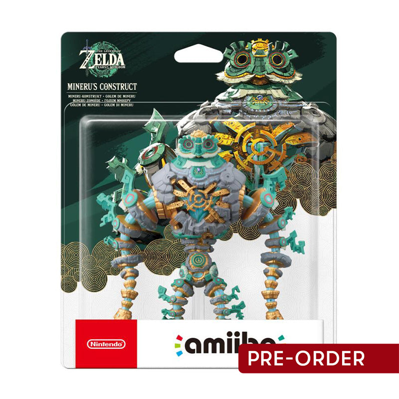 SW2 amiibo The Legend of Zelda Tears of the Kingdom Mineru's Construct - Video Games & Accessories