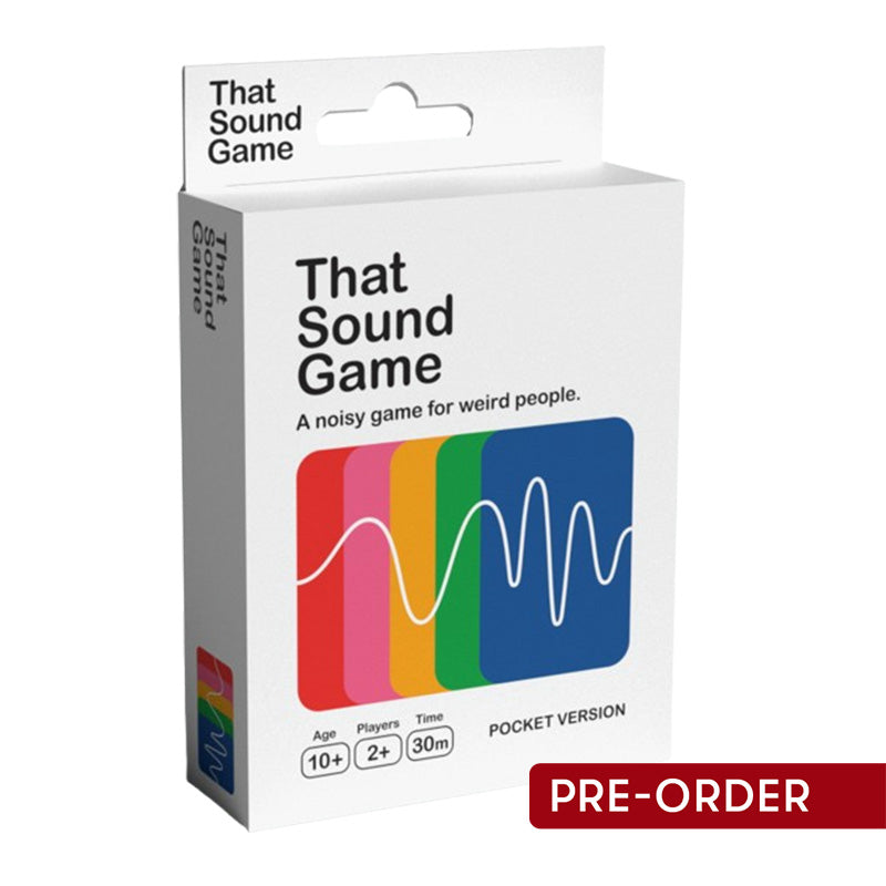 That Sound Game Pocket Version - Board Games