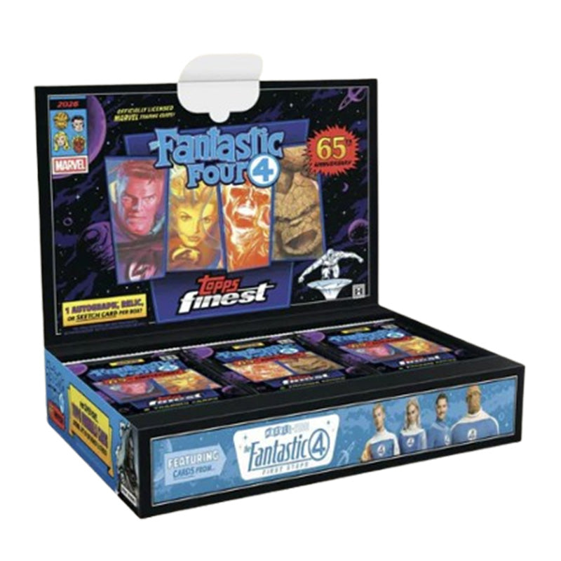 Topps 2026 Fantastic Four 65th Booster Box Set w/ 10 packs - Trading Card Games