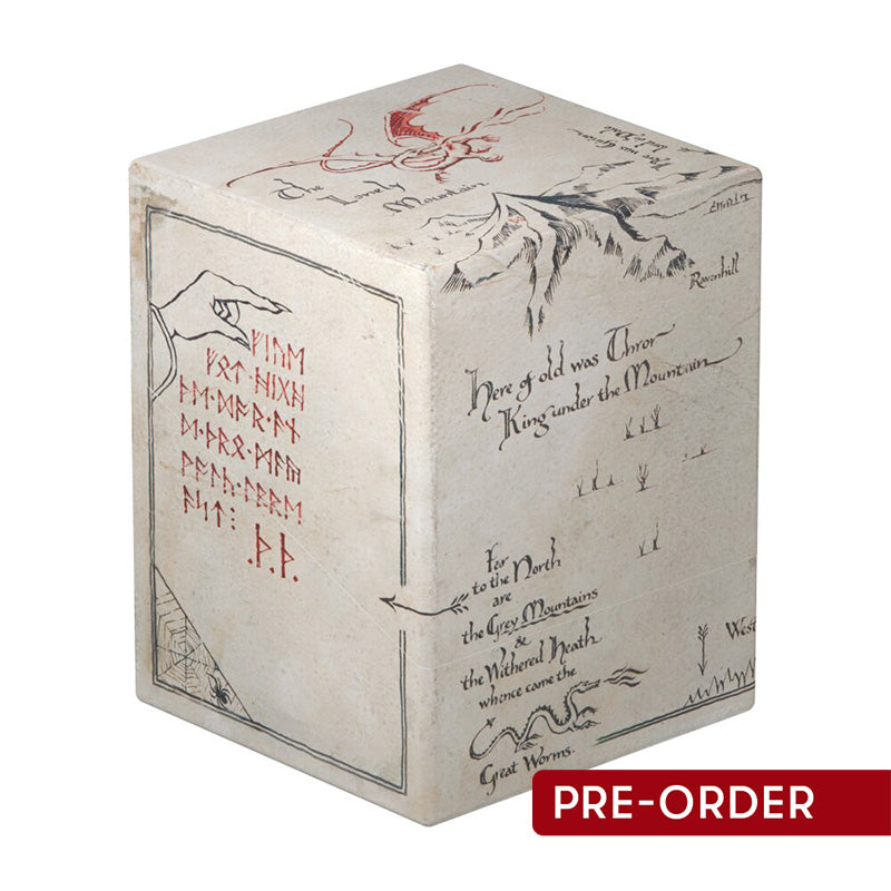 Ultimate Guard Boulder 100+ LOTR The Hobbit Thror's Map Deck Box - Deck Boxes