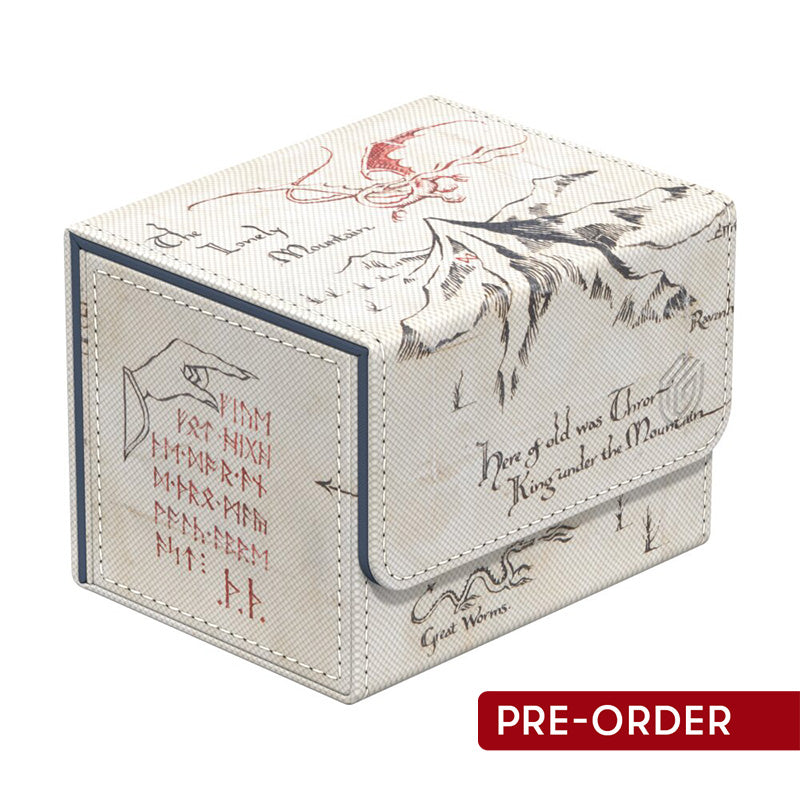 Ultimate Guard Sidewinder 100+ LOTR The Hobbit Thror's Map XenoSkin Deck Box - Deck Boxes