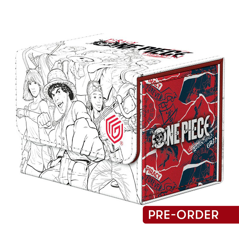 Ultimate Guard Sidewinder 80+ One Piece Sketch XenoSkin Deck Box - Deck Boxes