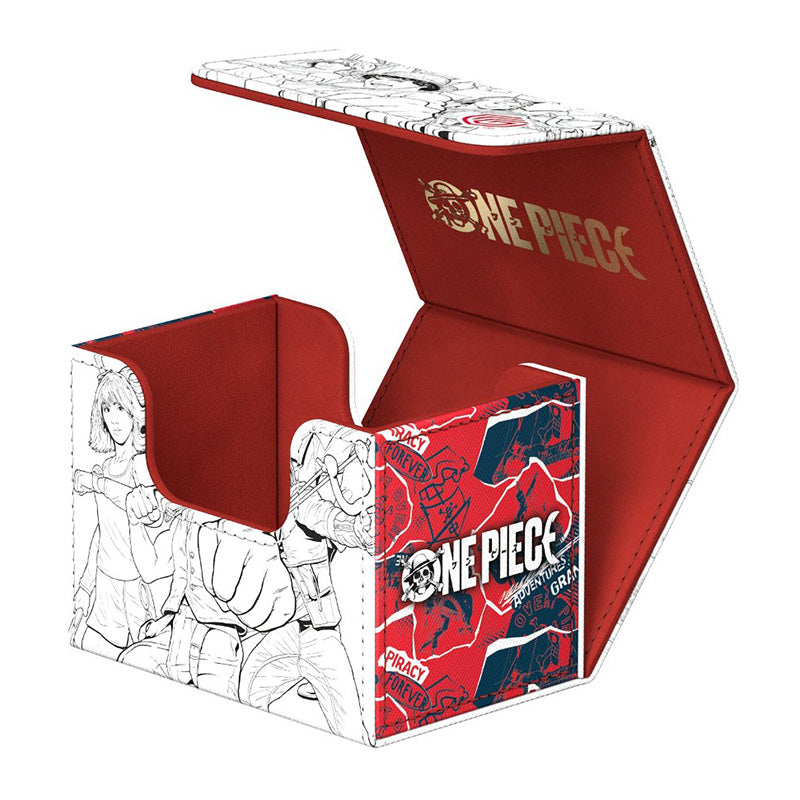 Ultimate Guard Sidewinder 80+ One Piece Sketch XenoSkin Deck Box - Deck Boxes - 3