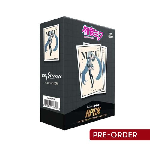 Ultra Pro Hatsune Miku Retro Soundscapes 105ct Apex Deck Protector - Sleeves