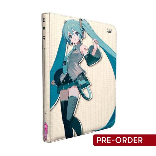 Ultra Pro Hatsune Miku Retro Soundscapes 9-Pocket Premium Zippered PRO-BINDER - Binders