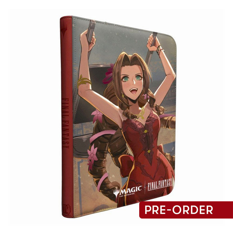 Ultra Pro Magic MTG Final Fantasy Aerith Gainsborough 9-Pocket Zippered Premium Pro-Binder - Binders