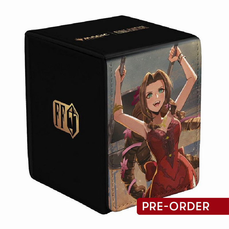 Ultra Pro Magic MTG Final Fantasy Aerith Gainsborough Alcove Flip Deck Box - Deck Boxes