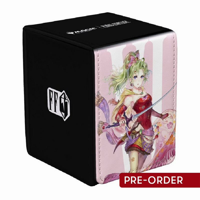 Ultra Pro Magic MTG Final Fantasy Terra Herald Of Hope Alcove Flip Deck Box - Deck Boxes