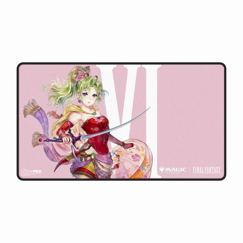 Ultra Pro Magic MTG Final Fantasy Terra Herald Of Hope Black-Stitched Playmat - Playmats - 2