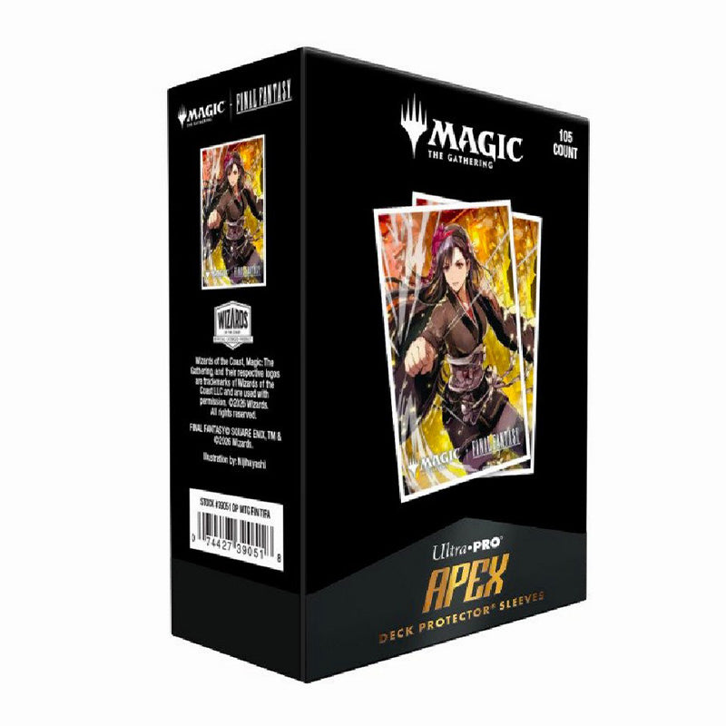 Ultra Pro Magic MTG Final Fantasy Tifa Lockhart 105ct Apex Deck Protector Sleeves - Sleeves - 2