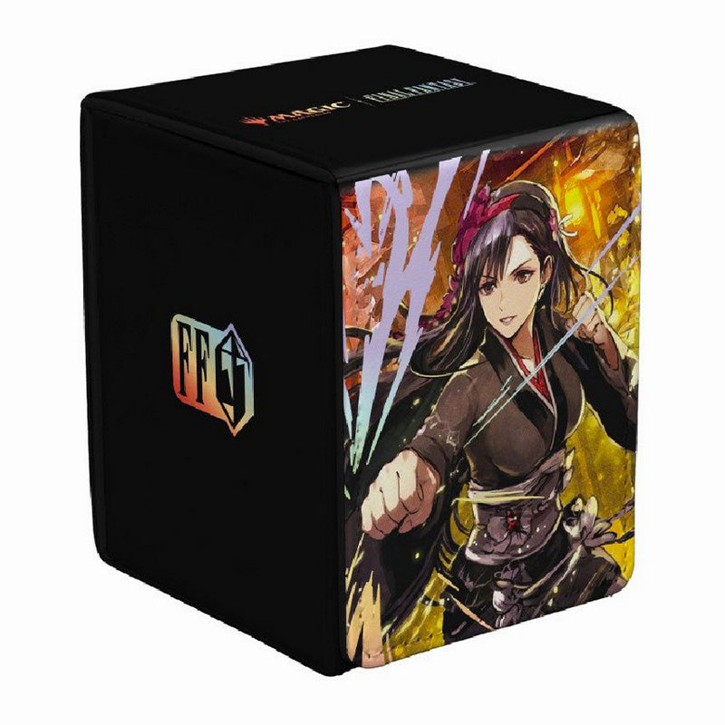 Ultra Pro Magic MTG Final Fantasy Tifa Lockhart Alcove Flip Deck Box - Deck Boxes - 2