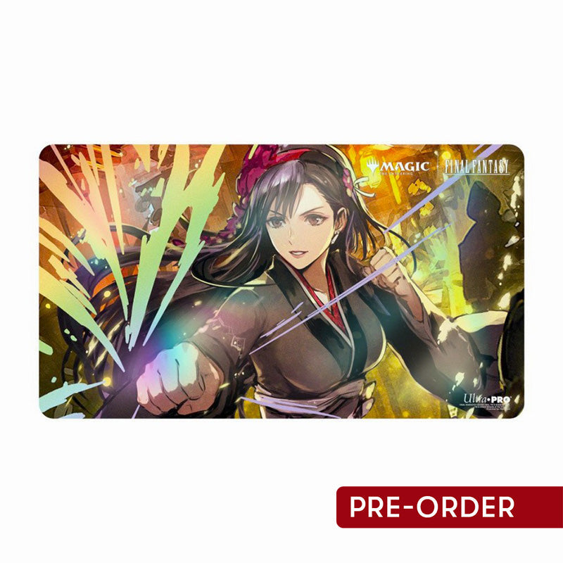 Ultra Pro Magic MTG Final Fantasy Tifa Lockhart Foil Playmat - Playmats