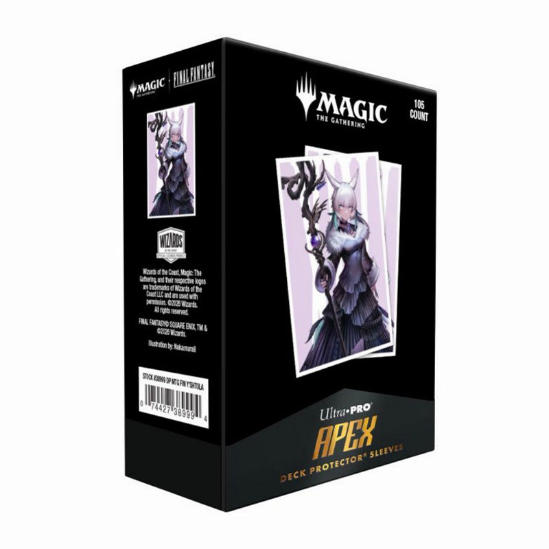 Ultra Pro Magic MTG Final Fantasy Y'shtola Night's Blessed 105ct Apex Deck Protector Sleeves - Sleeves - 2