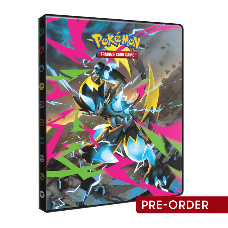 Ultra Pro Pokemon TCG Mega Evolution Pitch Black 4PKT Portfolio - Binders