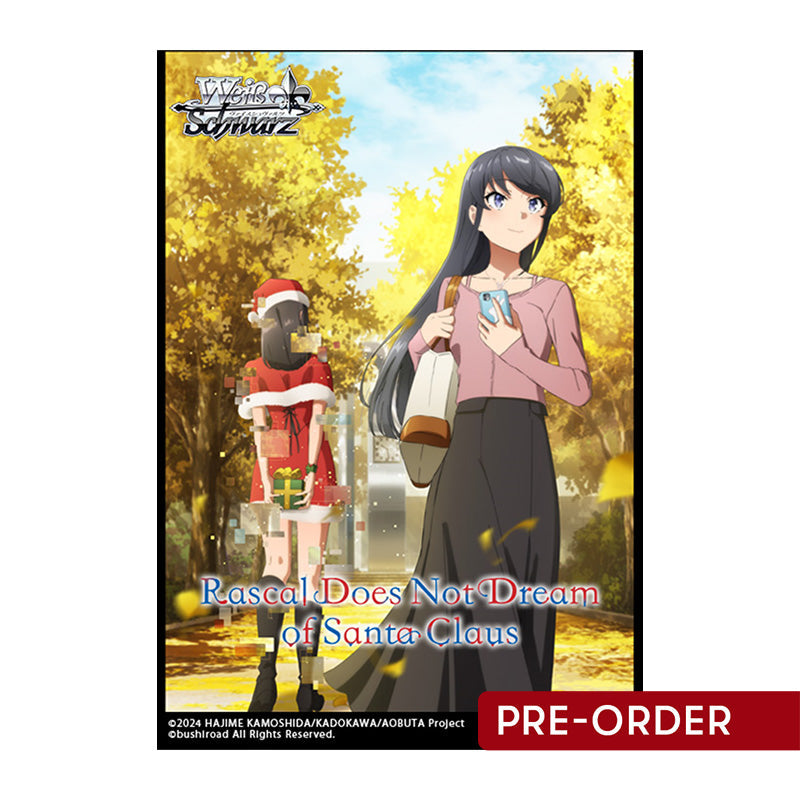 Weiss Schwarz Rascal Does Not Dream of Santa Claus Booster Box - Trading Card Games