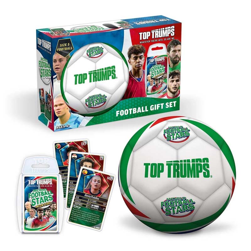 World Football Stars Gift Set Top Trumps - Board Games - 5