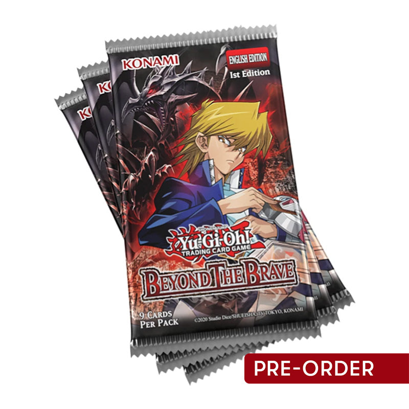 YuGiOh! Beyond the Brave 3-Booster Tuck Box - Trading Card Games