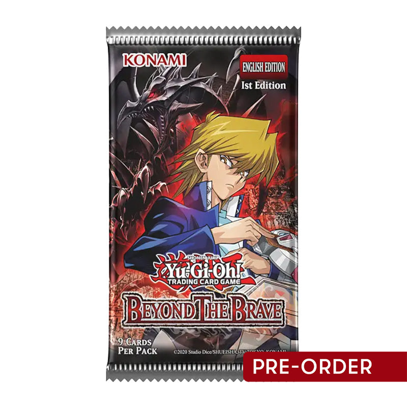 YuGiOh! Beyond the Brave Single Booster Pack - Trading Card Games