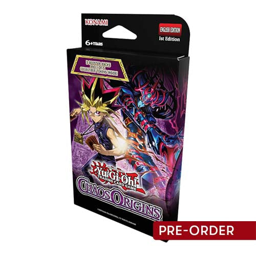 YuGiOh! Chaos Origins 3-Booster Tuckbox - Trading Card Games