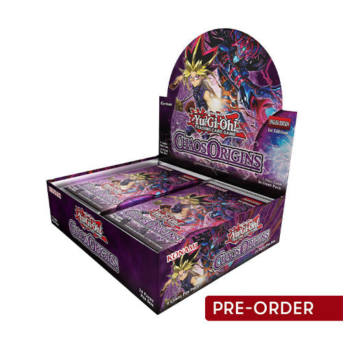 YuGiOh! Chaos Origins Booster Box - Trading Card Games