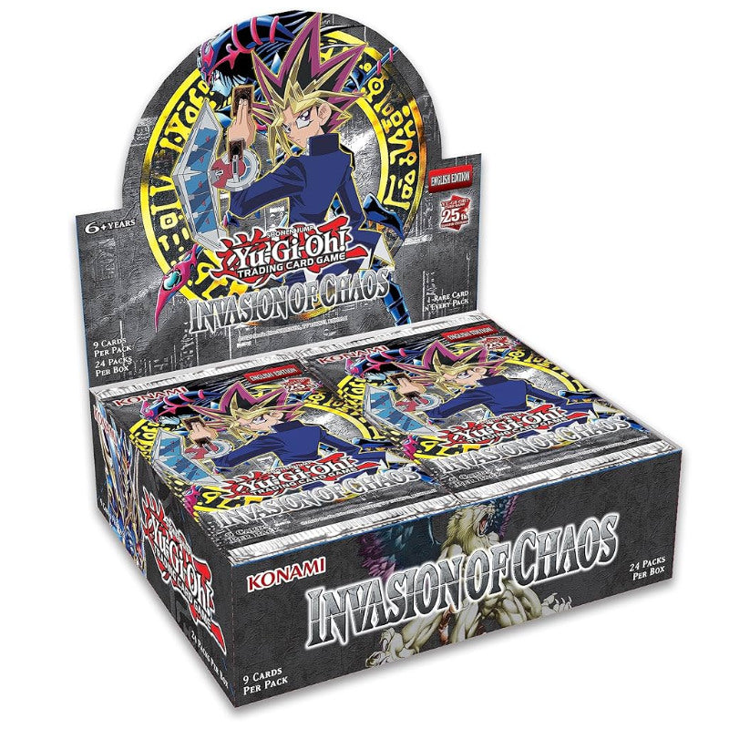 YuGiOh! - Legendary Collection 25th Anniversary Invasion of Chaos Booster Box/Booster Bundle - Trading Card Games